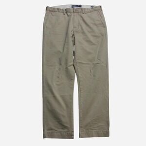 Mens Skater Polo Ralph Lauren Khaki Heritage Chino High-rise Pants